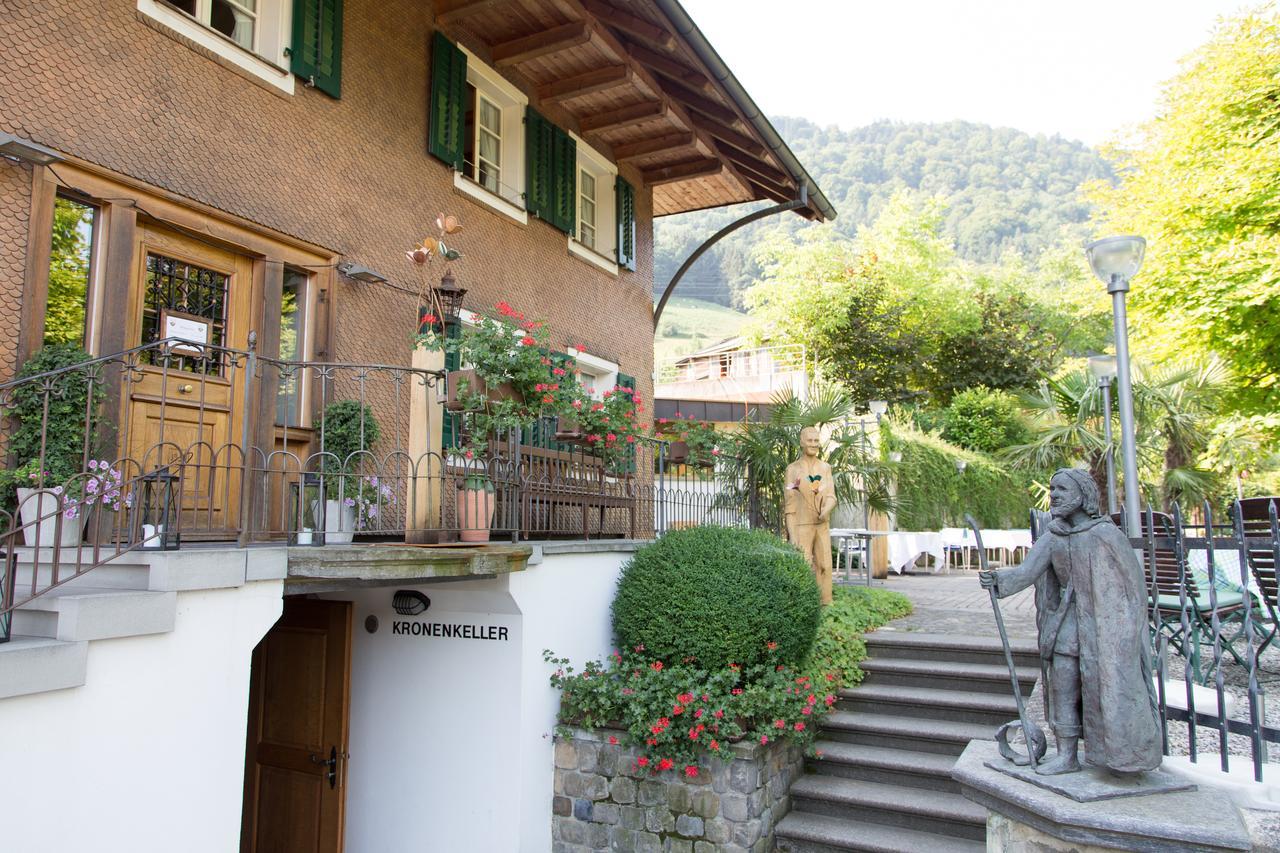 Gasthof Krone Blatten Exterior foto
